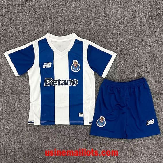 Maillot Enfant FC Porto Domicile 2026/2027 Blanc Bleu