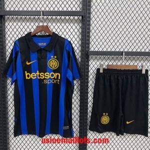 Maillot Enfant Inter Milan Domicile 2026/2027 Bleu Noir