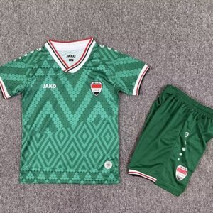 Maillot Enfant Iraq Extérieur 2026/2027 Vert