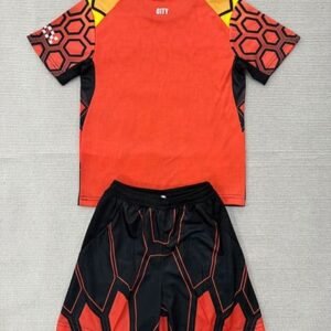 Alternative view of Maillot Enfant Manchester City Gardien 2026/2027 Noir Orange