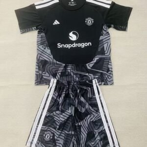 Maillot Enfant Manchester United Gardien 2026/27 Noir