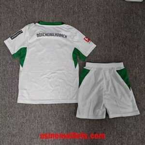 Alternative view of Maillot Enfant Monchengladbach Domicile 2026/2027 Blanc Vert