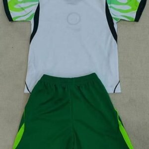 Alternative view of Maillot Enfant Nigeria Extérieur 2026/2027 Blanc Vert