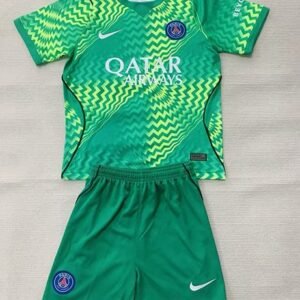 Maillot Enfant PSG Gardien 2026/27 Vert