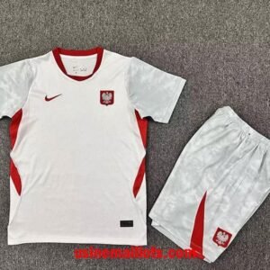 Maillot Enfant Pologne Domicile Coupe du Monde 2026