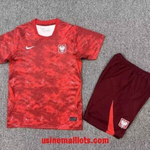 Maillot Enfant Pologne Extérieur Coupe du Monde 2026