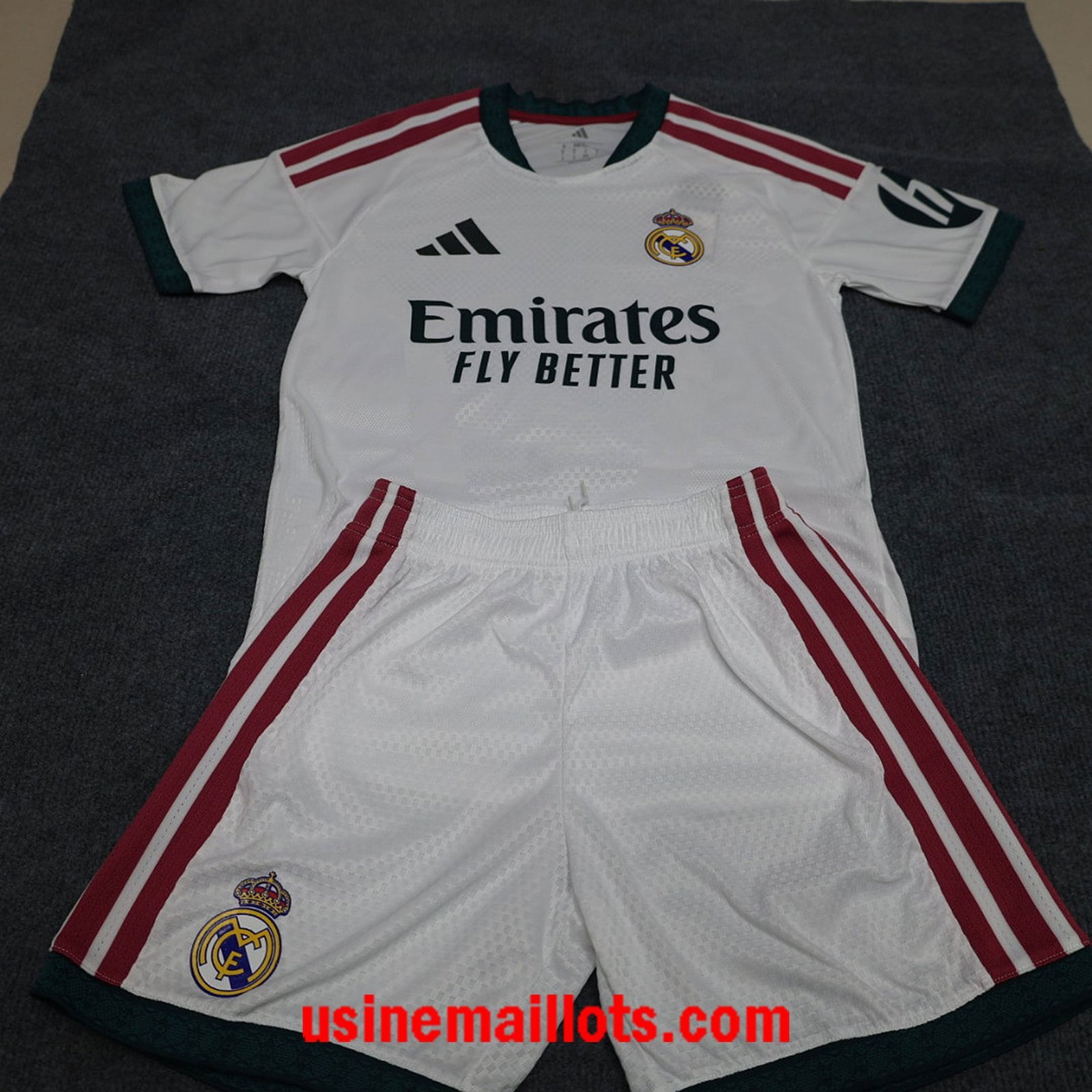 Maillot Enfant Real Madrid Domicile 2026/2027 Blanc