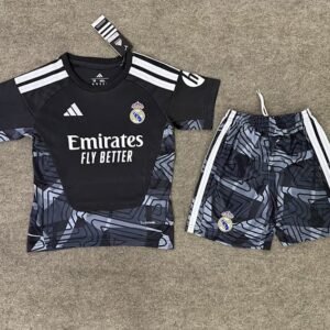 Maillot Enfant Real Madrid Gardien 2026/2027 Noir