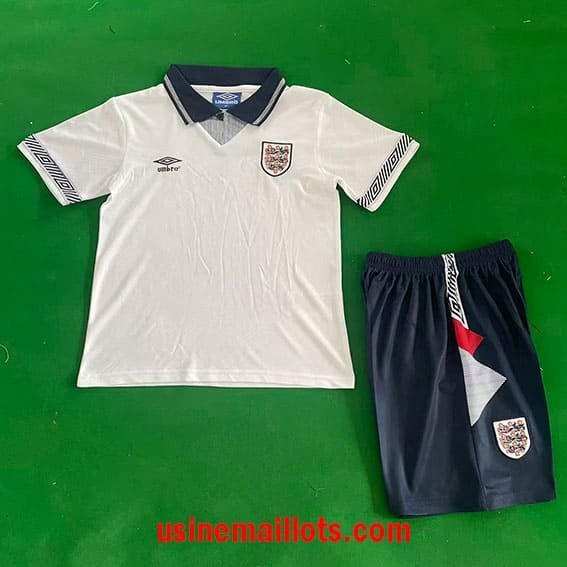 Maillot Enfant Rétro Angleterre Domicile 1990