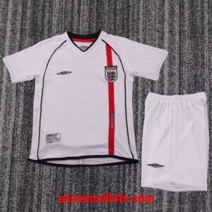 Maillot Enfant Rétro Angleterre Domicile 2002