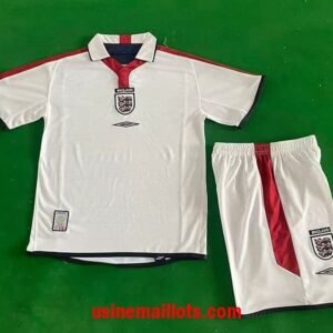 Maillot Enfant Rétro Angleterre Domicile 2004