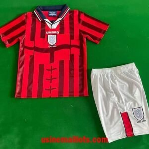 Maillot Enfant Rétro Angleterre Extérieur 1998