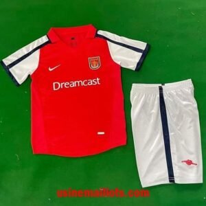 Maillot Enfant Rétro Arsenal Domicile 2001-2002