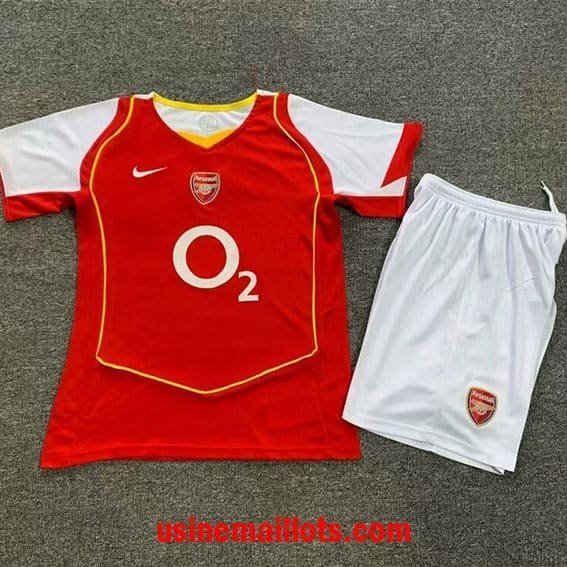 Maillot Enfant Rétro Arsenal Domicile 2004-2005
