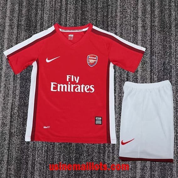 Maillot Enfant Rétro Arsenal Domicile 2008-2009