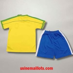 Alternative view of Maillot Enfant Rétro Bresil Domicile 1998