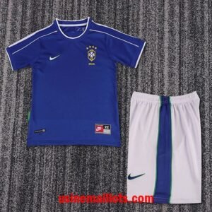 Maillot Enfant Rétro Bresil Extérieur 1998