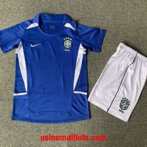 Maillot Enfant Rétro Bresil Extérieur 2002