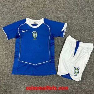 Maillot Enfant Rétro Bresil Extérieur 2004