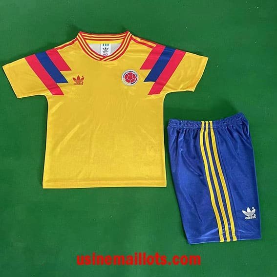 Maillot Enfant Rétro Colombie Domicile 1990