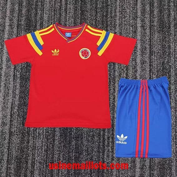 Maillot Enfant Rétro Colombie Extérieur 1990