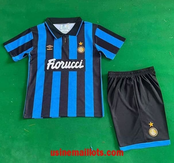 Maillot Enfant Rétro Inter Milan Domicile 1992-1993