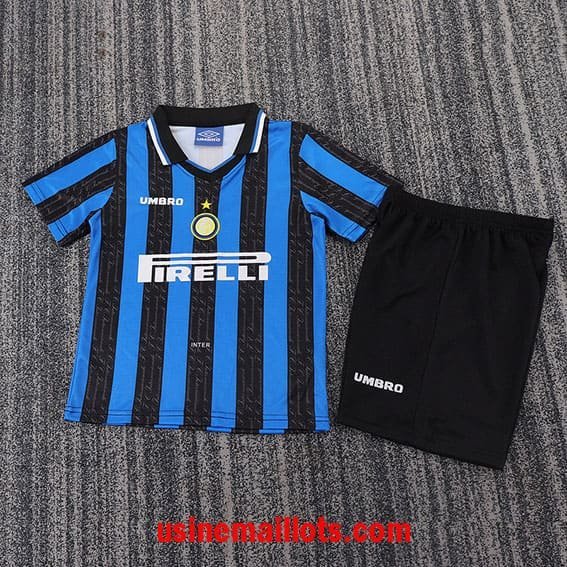 Maillot Enfant Rétro Inter Milan Domicile 1997-1998