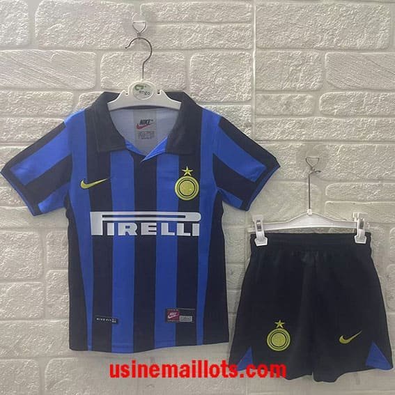 Maillot Enfant Rétro Inter Milan Domicile 1998-1999