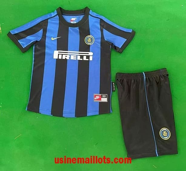 Maillot Enfant Rétro Inter Milan Domicile 1999-2000