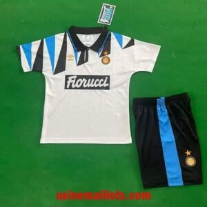 Maillot Enfant Rétro Inter Milan Extérieur 1991-1992