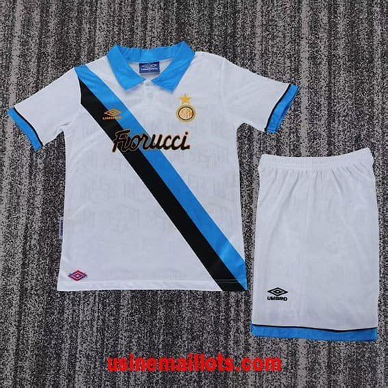 Maillot Enfant Rétro Inter Milan Extérieur 1994-1995