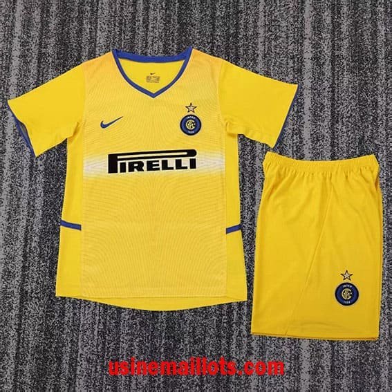 Maillot Enfant Rétro Inter Milan Third 2002-2003