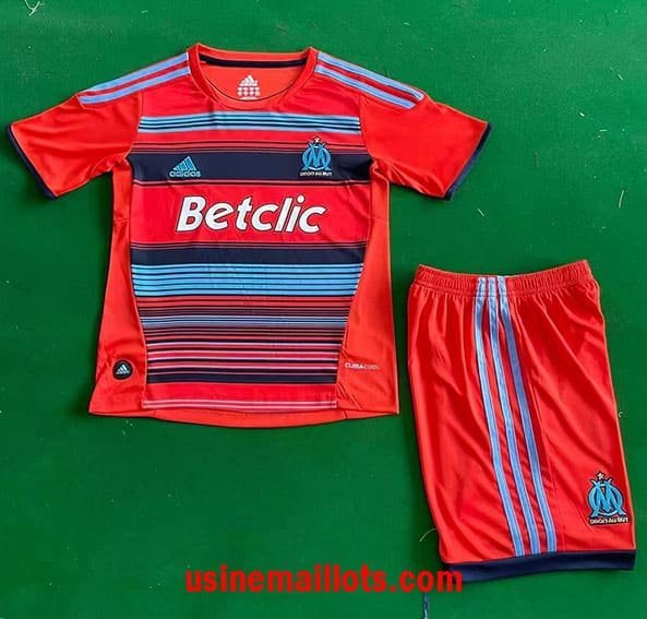 Maillot Enfant Rétro Marseille Extérieur 2011-2012
