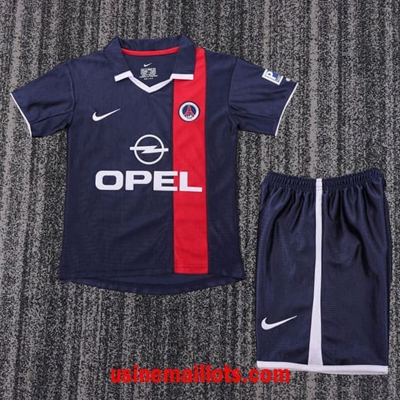 Maillot Enfant Rétro PSG Domicile 2001/2002