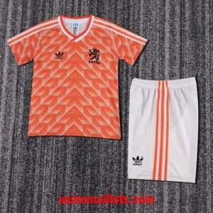 Maillot Enfant Rétro Pays-Bas Domicile 1988