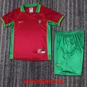 Maillot Enfant Rétro Portugal Domicile 1997