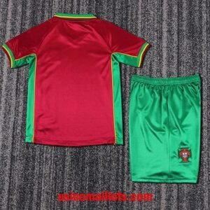 Alternative view of Maillot Enfant Rétro Portugal Domicile 1997