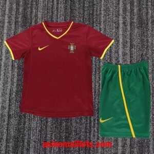 Maillot Enfant Rétro Portugal Domicile 2000