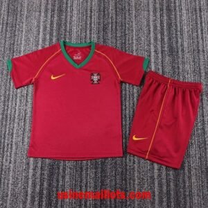 Maillot Enfant Rétro Portugal Domicile 2006