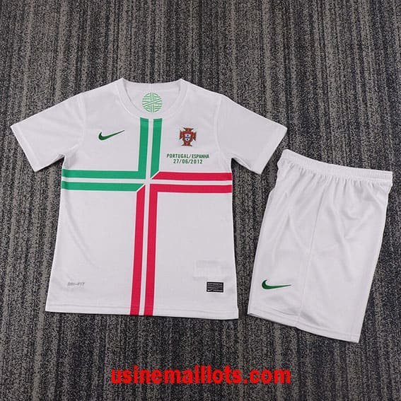 Maillot Enfant Rétro Portugal Extérieur 2012
