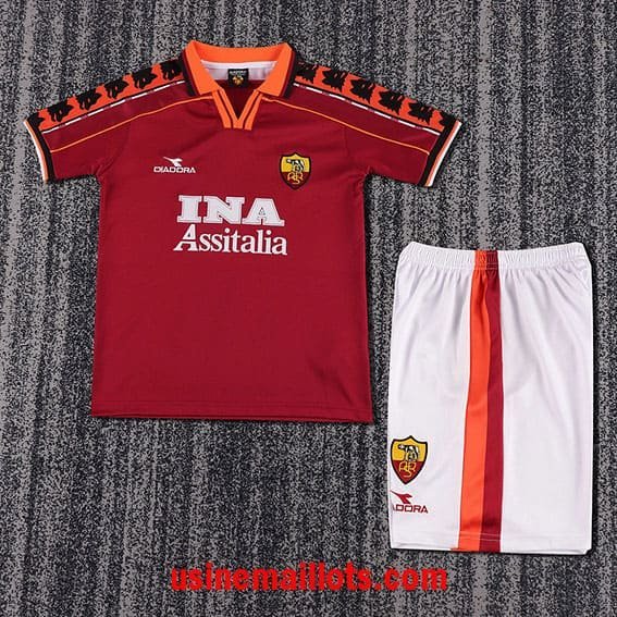 Maillot Enfant Rétro Roma Domicile 1998/1999