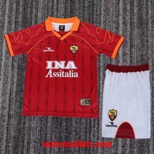 Maillot Enfant Rétro Roma Domicile 1999/2000