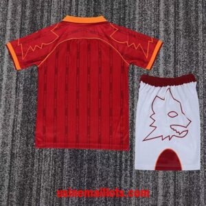 Alternative view of Maillot Enfant Rétro Roma Domicile 1999/2000