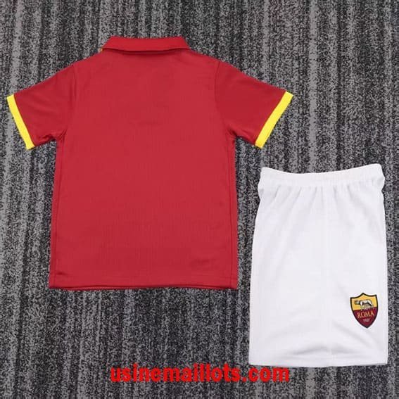 Maillot Enfant Rétro Roma Domicile 2014/2015 – Image 2