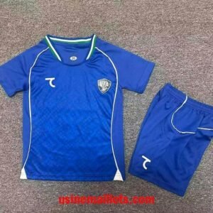 Maillot Enfant Uzbekistan Domicile Coupe du Monde 2026 Bleu