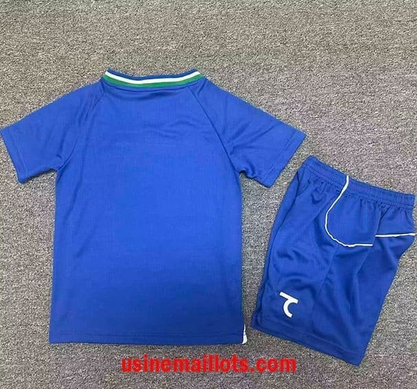 Maillot Enfant Uzbekistan Domicile Coupe du Monde 2026 Bleu – Image 2