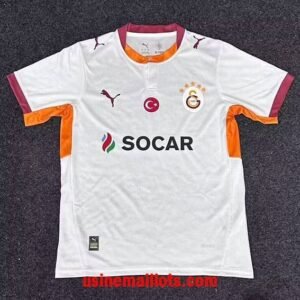 Maillot Galatasaray Extérieur 2026/2027 Blanc Orange