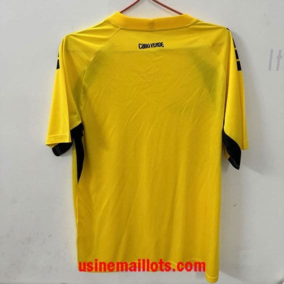Maillot Gardien Cape Verde 2026/2027 Jaune Noir – Image 2