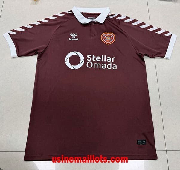 Maillot Heart of Midlothian FC Domicile 2026/2027 Rouge