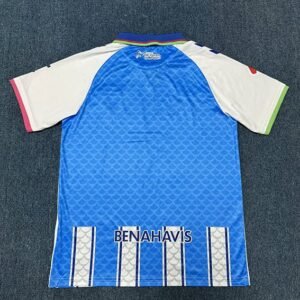 Alternative view of Maillot Malaga Domicile 2026/2027 Blanc Bleu